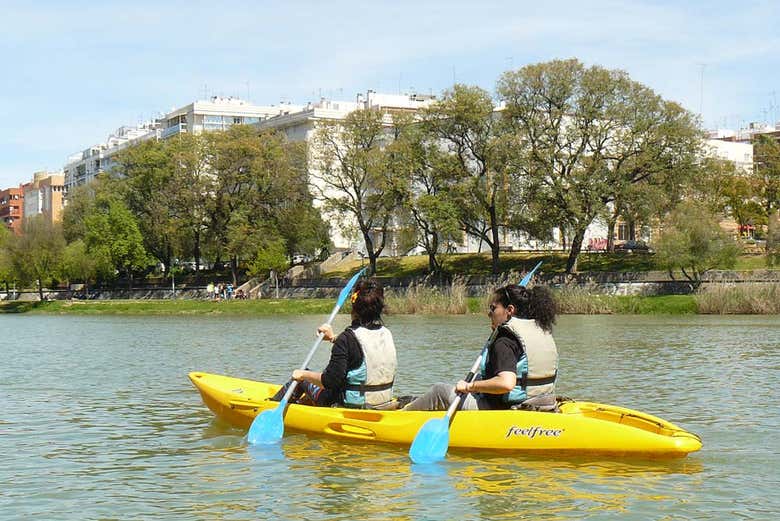 Parcourez le Guadalquivir en kayak