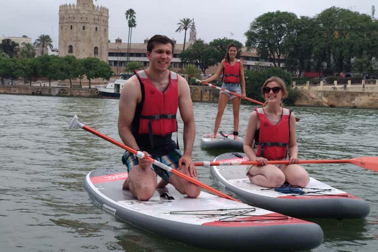 Paddleboard tour of Seville