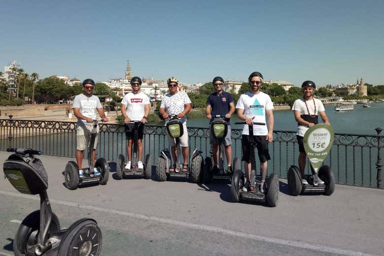 Paseando en Segway por Sevilla