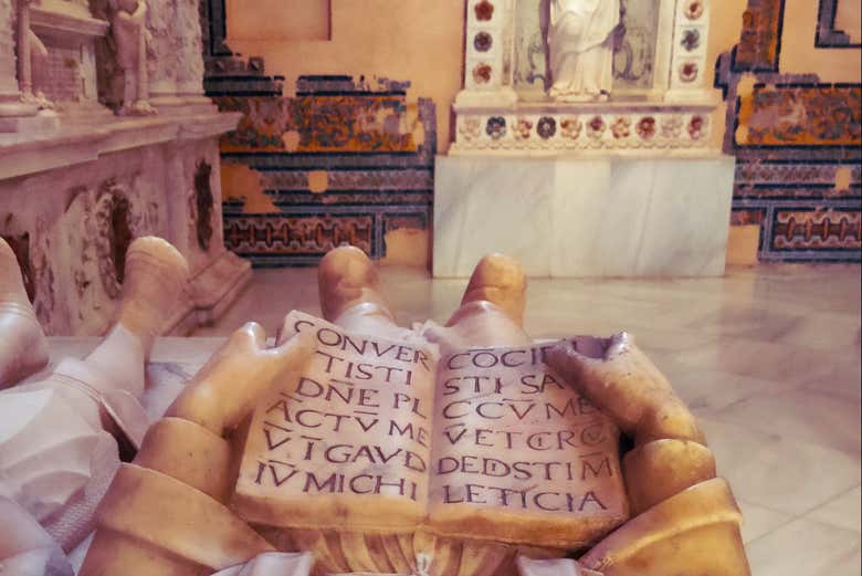 Dettaglio di un sepolcro
