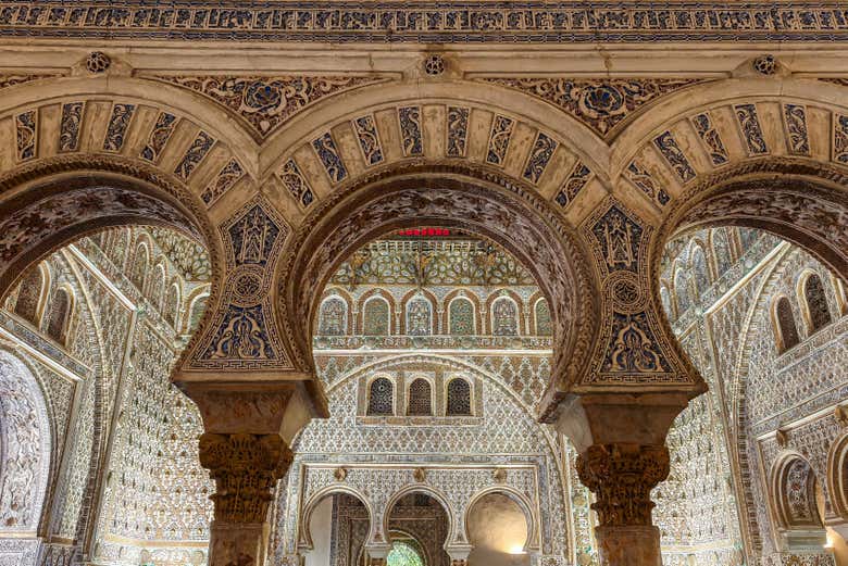 Vestigios de arte islámico del Real Alcázar