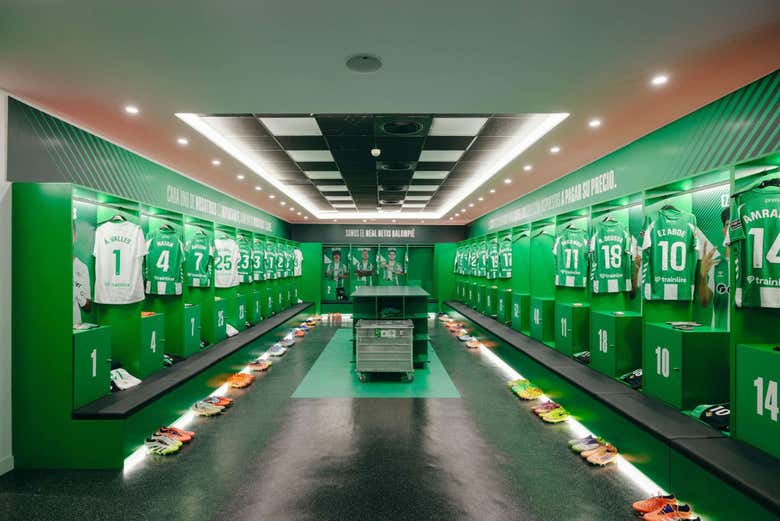 Vestiaire du Betis à La Cartuja