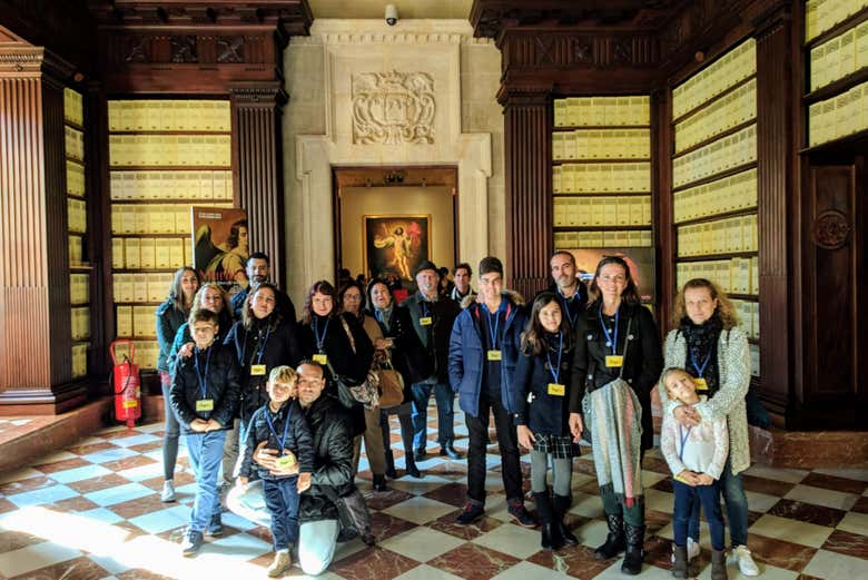 Visite guidée des Archives des Indes, Séville
