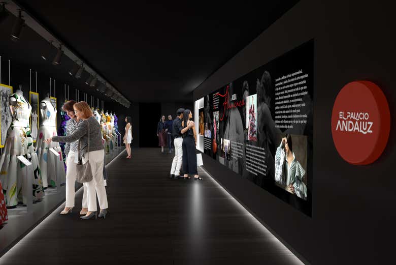 Visitando el Museo del Traje de Flamenca en el Palacio Andaluz