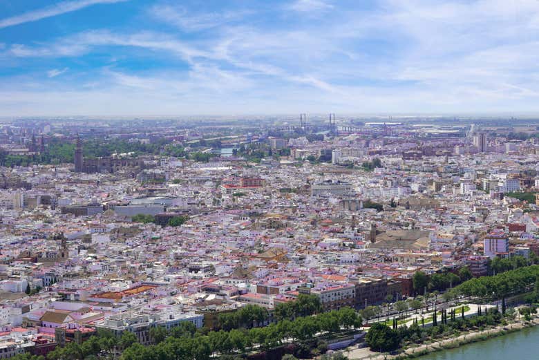 Vista dalla mongolfiera