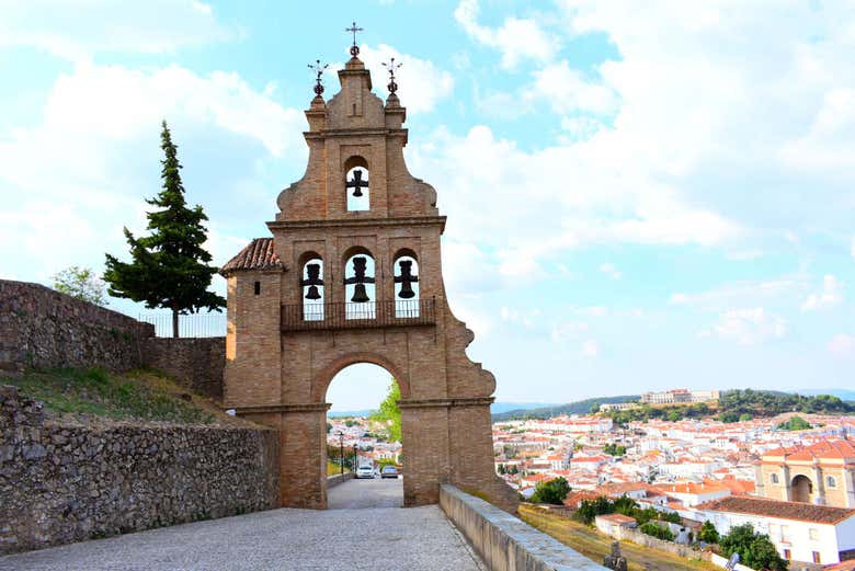 Vistas del pueblo de Aracena