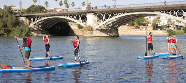 Paddle surf en el río Guadalquivir