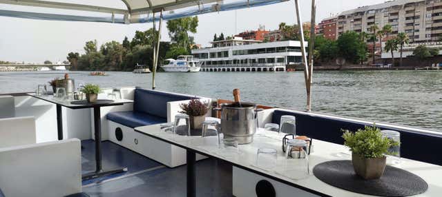 Paseo en barco privado por el río Guadalquivir