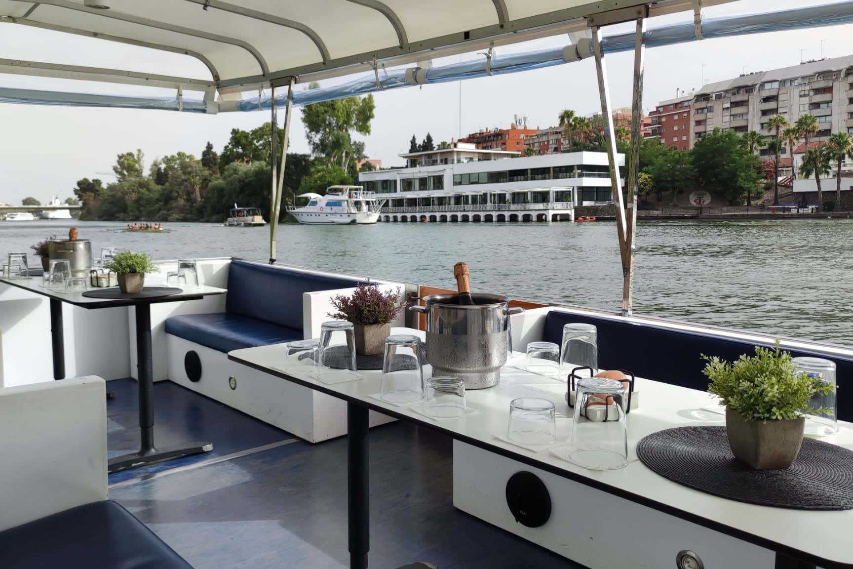 Balade en bateau privé sur le Guadalquivir