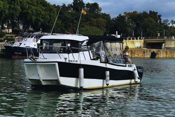 Paseo en barco por Sevilla con guía