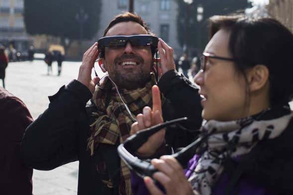 Tour por Sevilla con gafas de realidad virtual