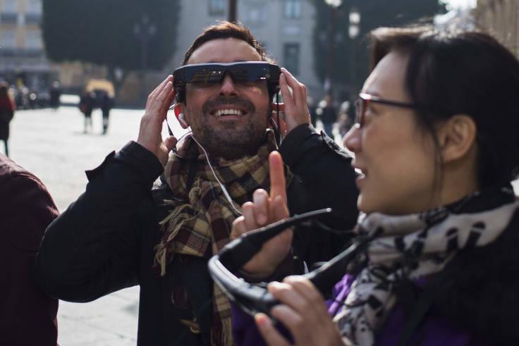 Tour por Sevilha com óculos de realidade virtual