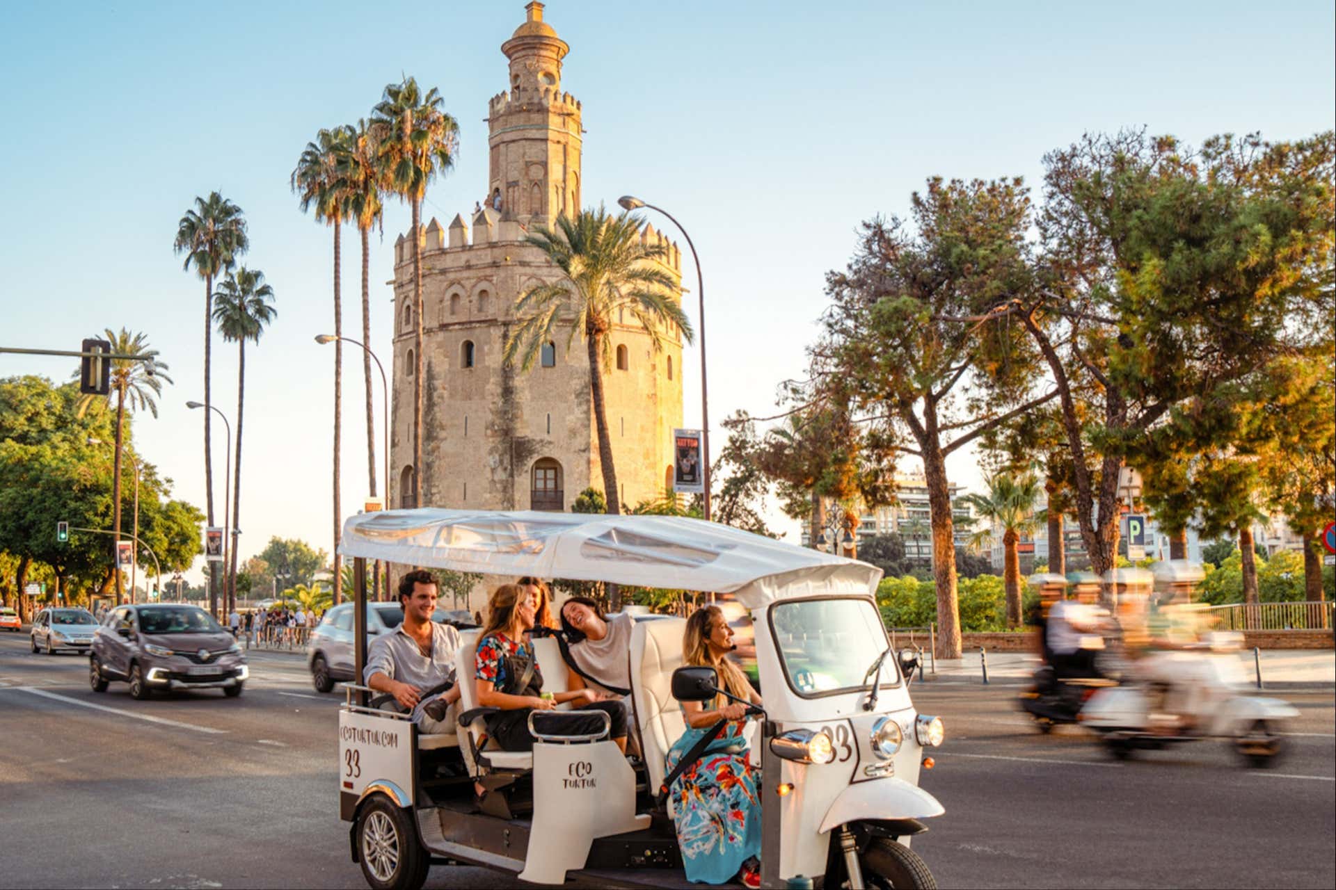 Visite de Séville en tuk-tuk