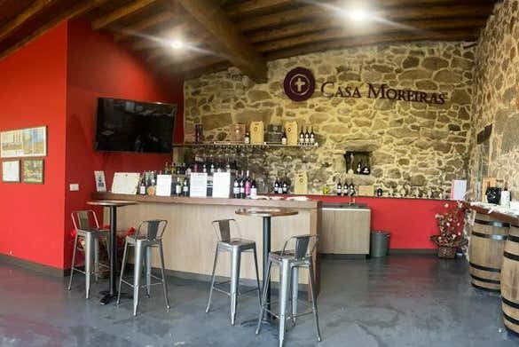 Bar de degustações de Casa Moreiras