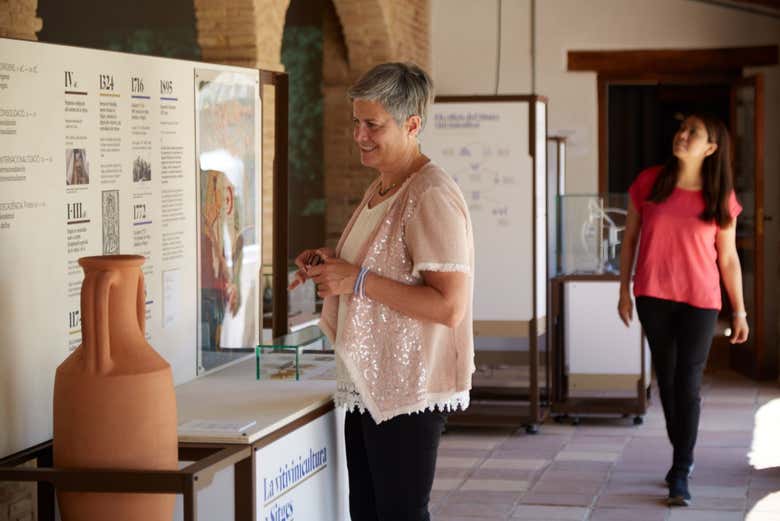 Touring the Malvasía Visitors' Centre
