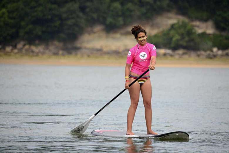 Paddle surf en somo