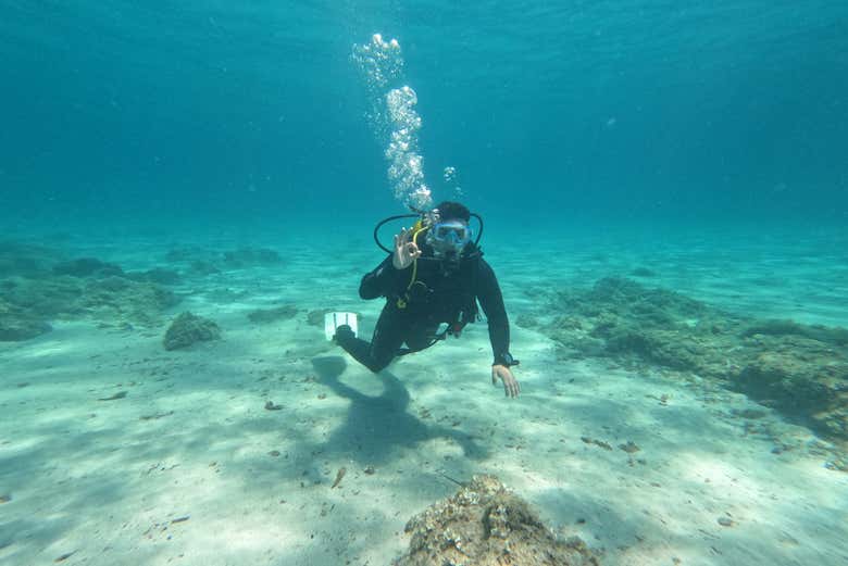Stage de plongée PADI Open Water à Son Xoriguer