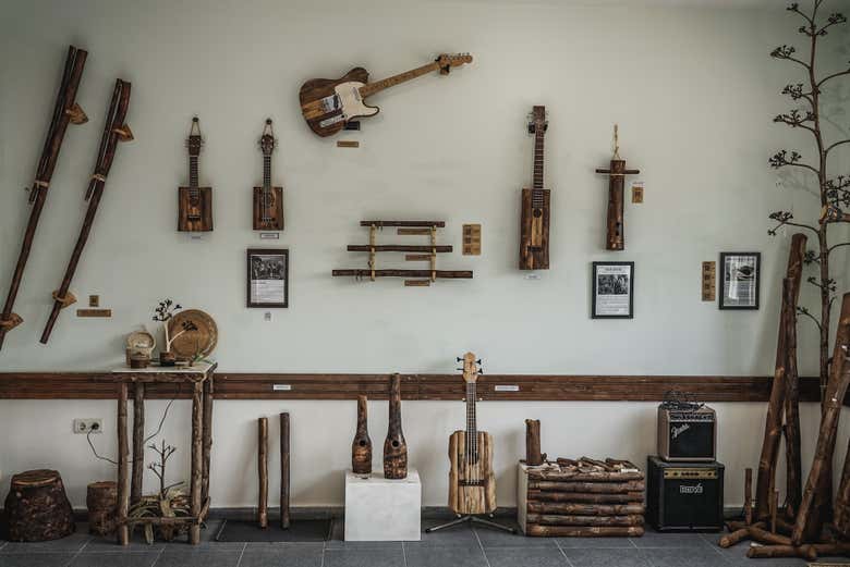 Agave wood musical instruments