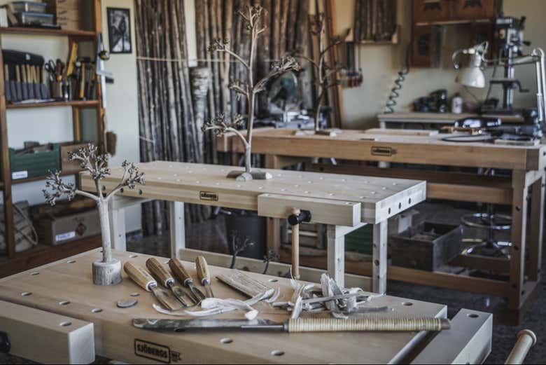 Step inside a traditional agave wood workshop