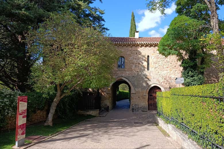 Exterior do mosteiro de San Polo