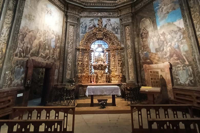 Capela superior da ermida de San Saturio