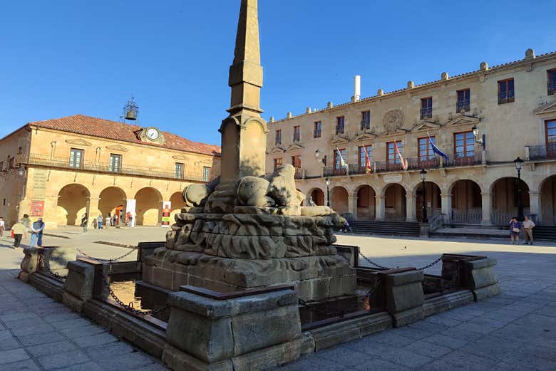 Explore the Plaza Mayor, Soria's civic heart