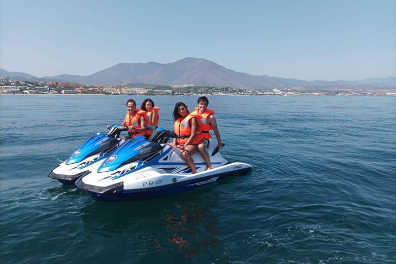 ¿Listos para una ruta en moto de agua?