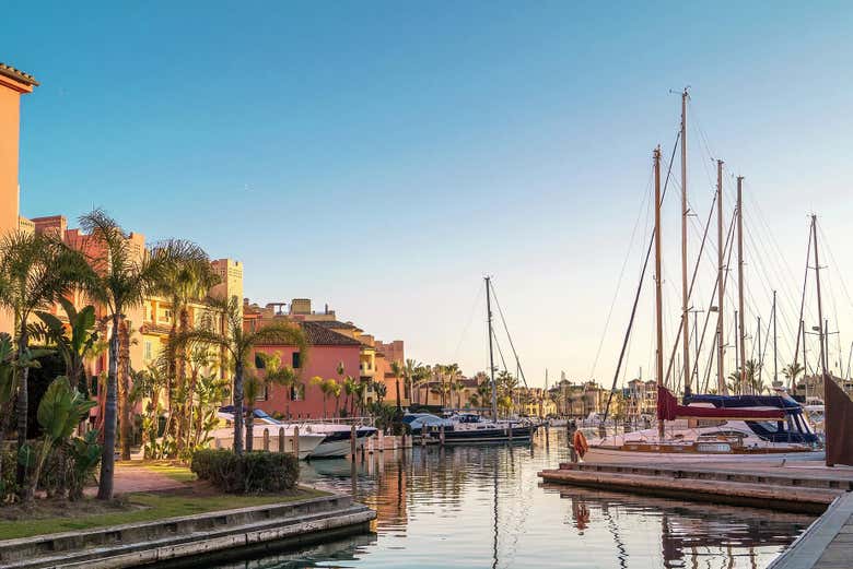 El puerto de Sotogrande