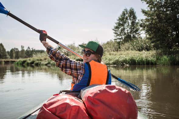 Tour del fiume Guadiaro in kayak