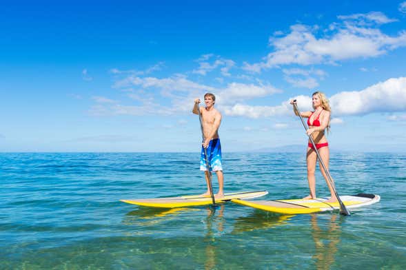 Suances Paddleboarding Class