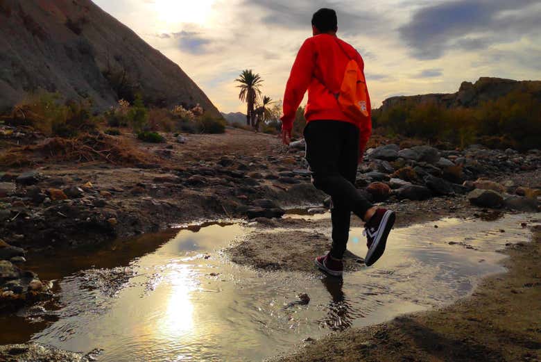 Caminando por el desierto