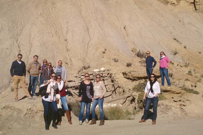 Disfrutando del entorno de Tabernas