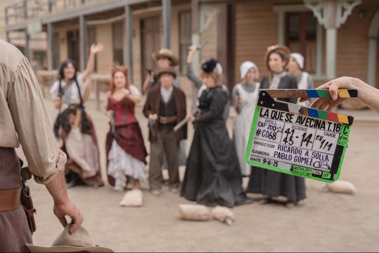 Rodaje de la serie La Que se Avecina