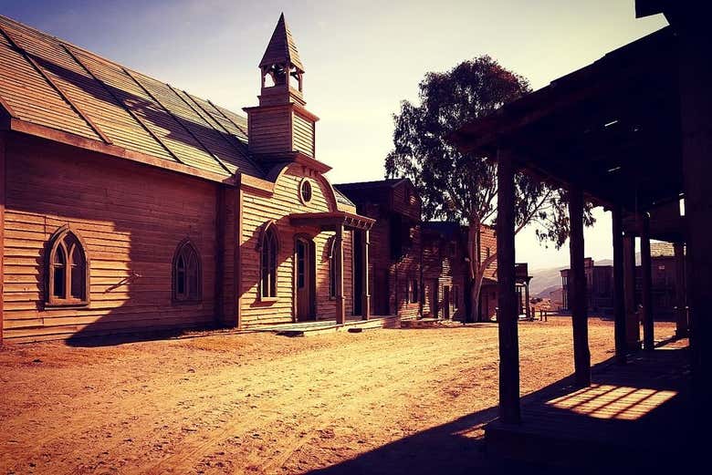 A igreja do Fort Bravo