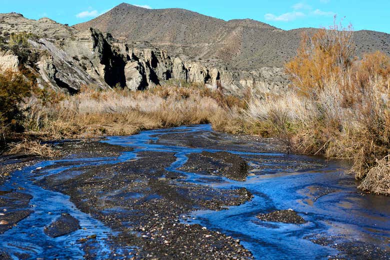 Mountains in Tabernas Desert