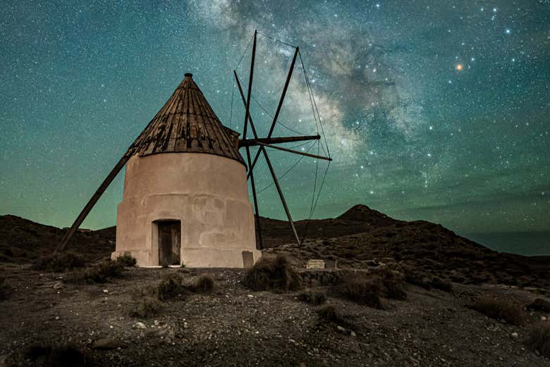Contemplaremos los cielos estrellado de Almería