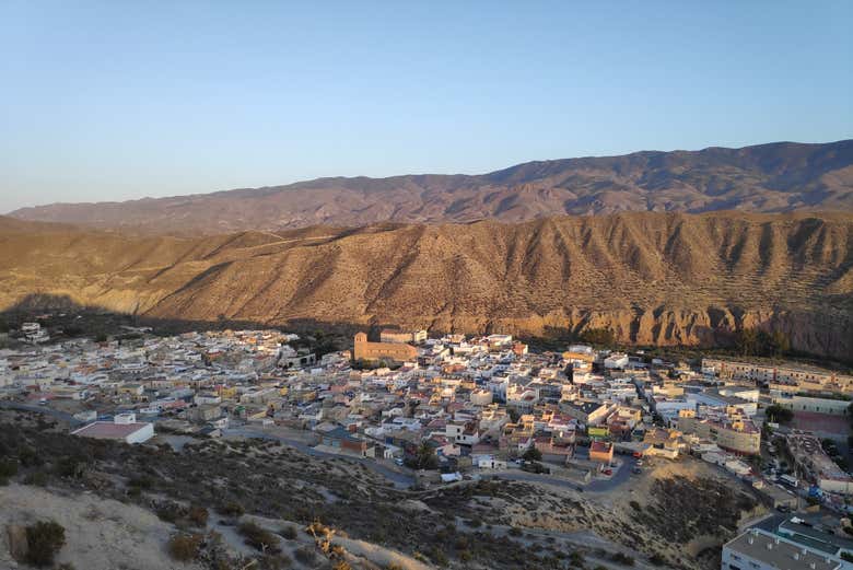 Panorámica de Tabernas