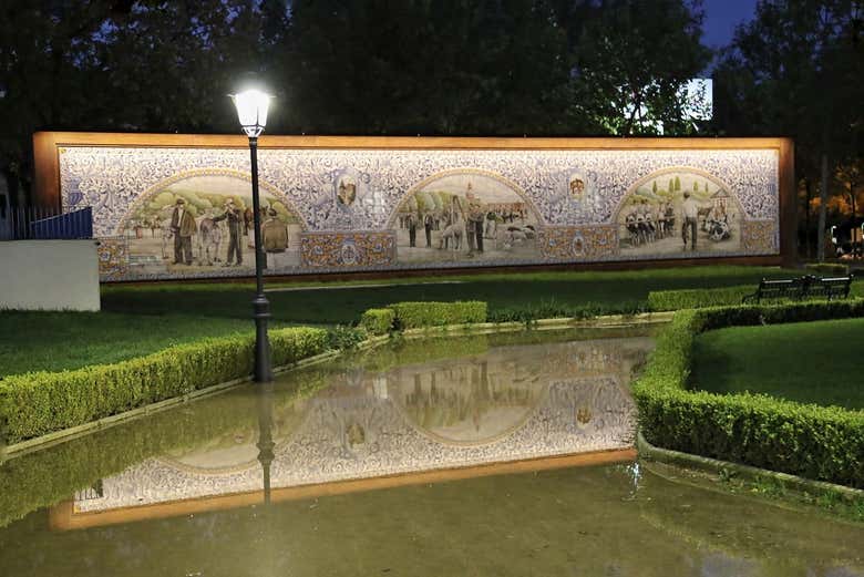 Mural de cerámica talaverana
