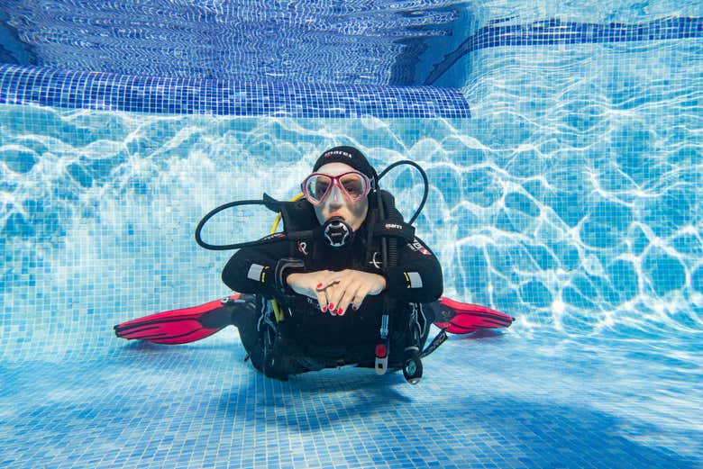 Practicando en aguas confinadas
