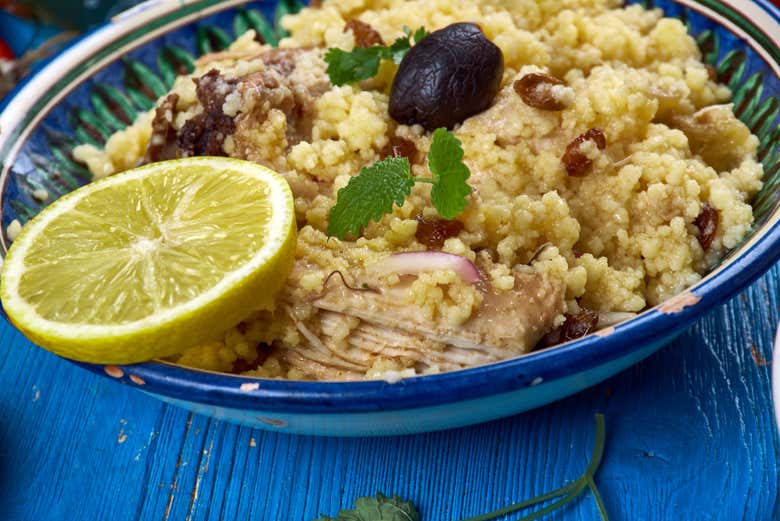 Piatto tradizionale marocchino