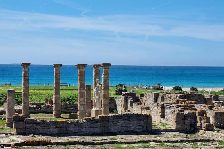 Vista sulle rovine di Baelo Claudia