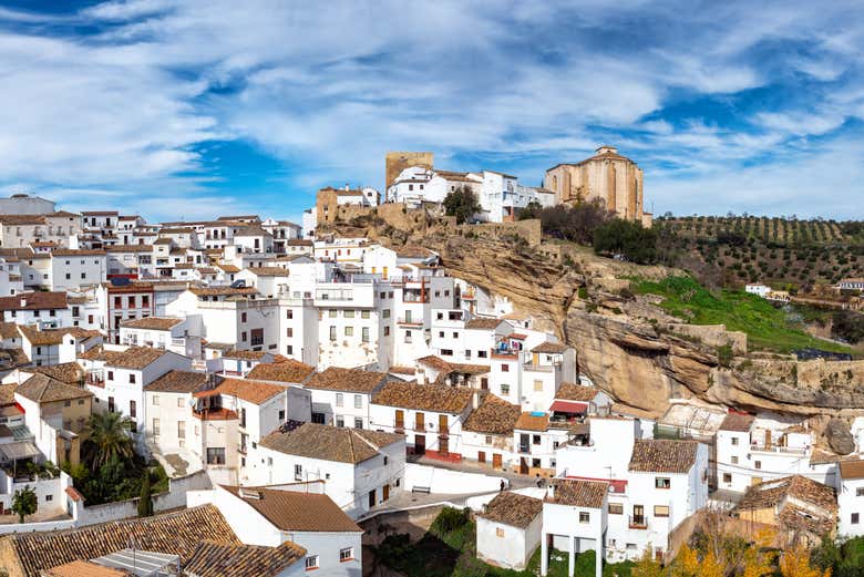 Panorámica de Setenil de las Bodegas