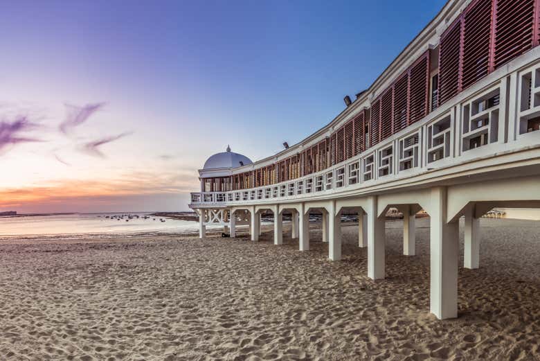 Admirando la costa gaditana