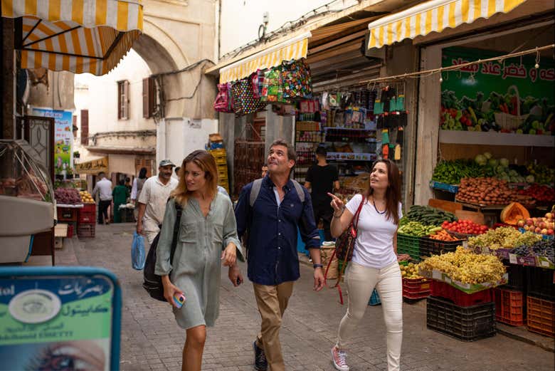 Disfrutando de la excursión a Tánger 