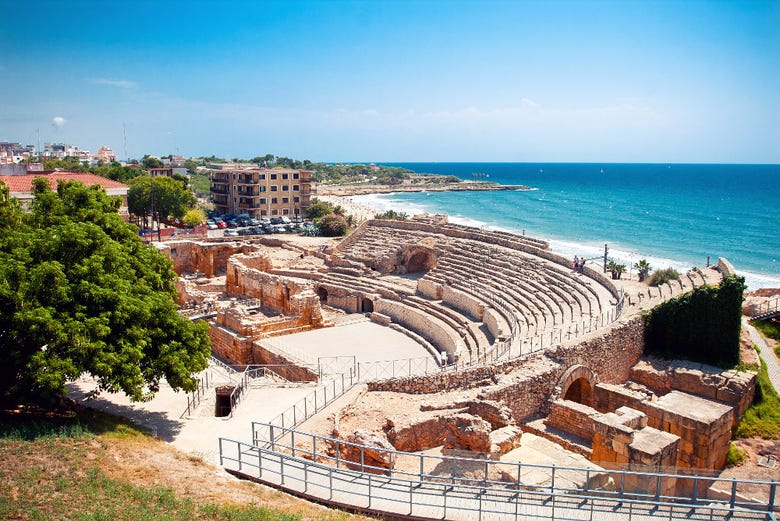 O anfiteatro romano de Tarragona