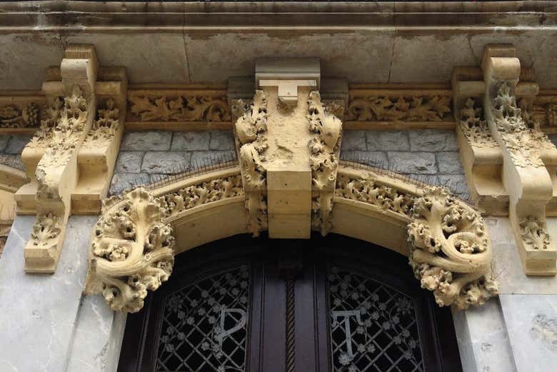 Facciata di uno degli edifici di Tarragona