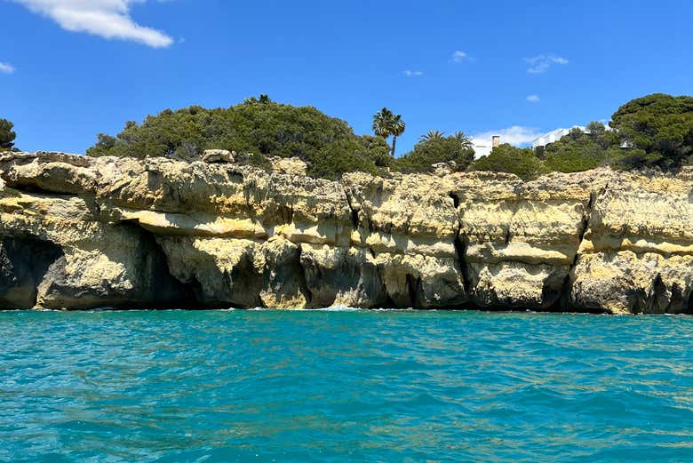 Vue depuis le jet ski