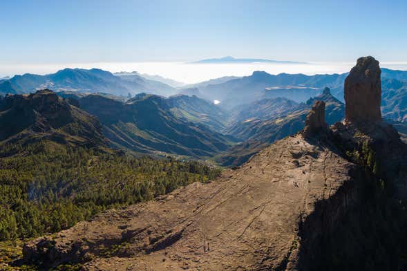 Senderismo por el Roque Nublo