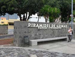Ingresso al sito archeologico delle Piramidi di Güimar