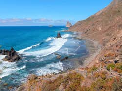 Panoramica della spiaggia Benijo